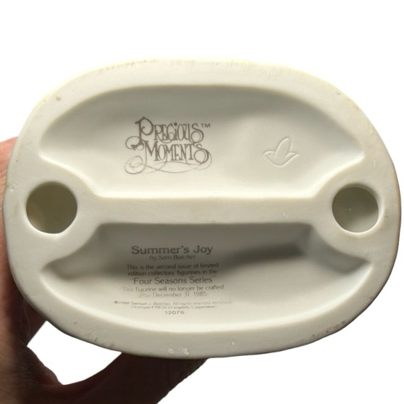 Precious Moments, Summer’s Joy, 1984, Limited Edition - Picture 7 of 7